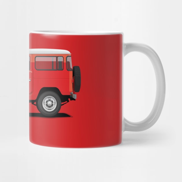 Land Cruiser FJ40 HardTop Red by ARVwerks